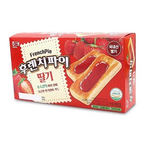 해태 후렌치파이 딸기 192g
