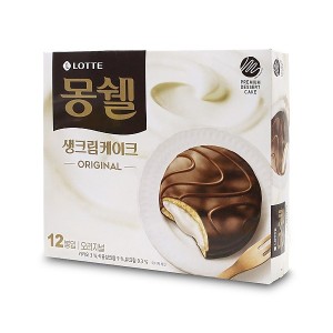 롯데 몽쉘 생크림 케이크 오리지널 408g