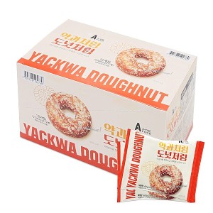 에이원 약과처럼 도넛처럼 60g x 12개 (1통) 도너츠 간식빵