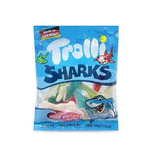 트롤리 상어모양 젤리 100g