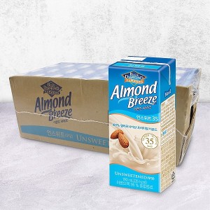 아몬드브리즈 언스위트 190ml x 24개 무가당 두유