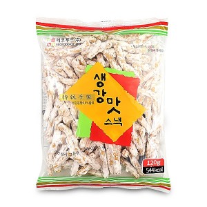 에코푸드 생강맛스낵 120g